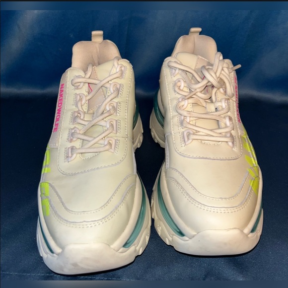 Naked Wolfe Fighter Cloud Sneakers Worn, size 38 US 8 in women’s